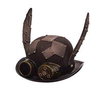GRACEART Bunny Ears Steampunk Hat with Goggles Bronze (Bunny Ear)