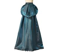GRACEART Burlesque Trailing Skirt Steampunk Bustle Detachable Overlay Train Rococo Gown (Blue)