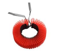 GRACEART Elizabethan Dickens Ruffle Neck Clown Collar (Viola) (Red)