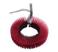 GRACEART Elizabethan Dickens Ruffle Neck Clown Collar (Viola) (Wine)