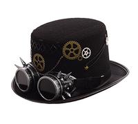 GRACEART Gothic Steampunk Top Hat