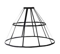 GRACEART Lolita 2 Hoops Skirt Petticoat Pannier Cage Skirt Wedding Bridesmaid Drawstring Underskirt Slip