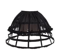 GRACEART Lolita petticaot Cosplay Crinoline Bridal Dress Gown Slip Victorian hoop skirt, One Size, Style-05