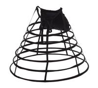 GRACEART Petticoat Dress Pannier Hoop Skirt with Bum Padding Bustle