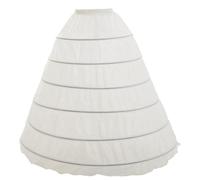 GRACEART Plus Size 6-Hoop Wedding Petticoat Hoop Skirt Bridal Slips