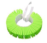 GRACEART Renaissance Elizabethan French Pleated Ruffle Neck Collar,Victorian Satin Multi-layers Collar Accessory For Fancy Dress