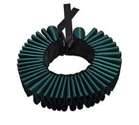 GRACEART Renaissance Elizabethan French Pleated Ruffle Neck Collar,Victorian Satin Multi-layers Collar Accessory For Fancy Dress