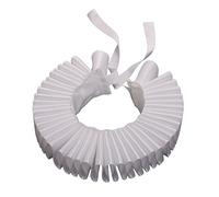 GRACEART Renaissance Elizabethan Ruffle Neck Collar White(Size: One Size)