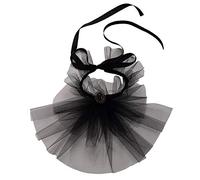 GRACEART Ruffled Detachable Collar Elizabethan Victorian Neck Ruff
