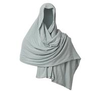 GRACEART Shawl Scarf Hood Sash Cowl Medieval Wizard Mage Costume Wrap Cloak With Brooch Pin