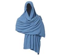 GRACEART Shawl Scarf Hood Sash Cowl Medieval Wizard Mage Costume Wrap Cloak With Brooch Pin