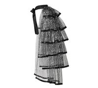 GRACEART Steampunk Black Bustle Tutu Belt Lace Underskirt