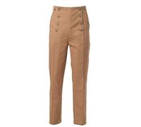 GRACEART Steampunk Victorian Gothic Punk Vampire Men's Trouser Cosplay Costume (S, Khaki)