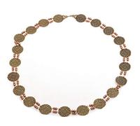 GRACEART Tudors Dynasty Necklace Chain of Office Livery Collar For Medieval Clothes(Bronze)
