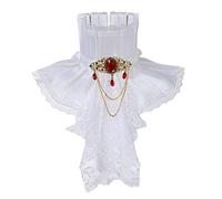 GRACEART Victorian Gothic High Neck Choker Collar with Jabot