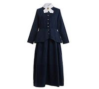 GRACEART Victorian Mary Poppins Edwardian Nanny Costume Adult Outfit (L)