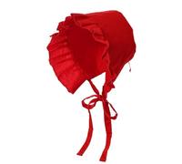 GRACEART Victorian Mob Cap Medieval Maid Bonnet Hat Women Girls Costume Accessory for Fancy Dress (99.99% Cotton)