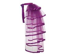 GRACEART Victorian Steampunk Tulle Bustle Vintage Tutu Belt Lace Underskirt Neo-Gothic Costume