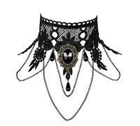 GRACEART Women's Gothic Lace Collar Choker (A)(Size: One size)