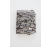 GRACED SOFT LUXURIES Large Super Soft Warm Elegant Cozy Faux Fur Home Throw Blanket 50" x 60", Marbled Gray