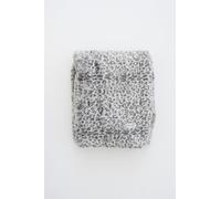 GRACED SOFT LUXURIES Softest Warm Elegant Cozy Faux Fur Home Throw Blanket (Snow Leopard, Extra Large 60" x 80")