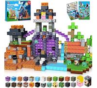 GraceDuck Magnetic Blocks - 150 PCS Build Dark Hell Forest Castle - Magnetic Toys for Montessori Christmas Birthday Gifts - STEM Sensory Toys for 3 4 5 6 7 8 9 10 Year Old