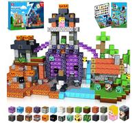 GraceDuck Magnetic Building Blocks 150PCS - ??Guardian?s Quest - STEM Montessori Storytelling Toys for Kids Ages 3-10 - Birthday Gift for Boys Girls