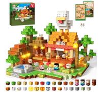 GraceDuck Magnetic Building Blocks, Plastic, Toy Construction Set, for Kids Ages 3 and Up, Includes Instruction Manual