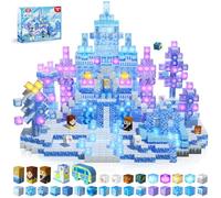 GraceDuck Magnetic Building Blocks, Plastic, Toy Construction Set, with Instruction Manual, for Kids Ages 3 and Up