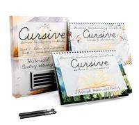 Graceful By Design Grooved Cursive Handwriting Workbook for Kids Ages 8-12 | Magic Reusable Practice