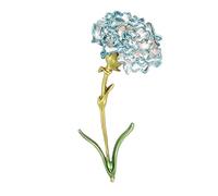 Graceful Carnation Shaped Brooch for Work Parties Alloy Flower Badge Pin Safe Lapel Pin for Mom