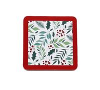 Graceful Christmas Cork Backed Coasters - Pack of 4