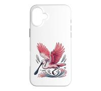 Graceful Florida Spoonbill Water Bird Lover Gift Men Women Case for iPhone 16 Plus