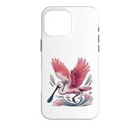 Graceful Florida Spoonbill Water Bird Lover Gift Men Women Case for iPhone 16 Pro Max