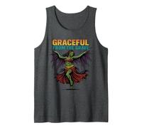 Graceful from The Grave Gothic Undead Dancer Design Tank Top