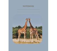 Graceful Giraffe Composition Notebook, giraffe gift: A Beautiful A4 College Ruled Notebook Featuring a Charming Giraffe Design , 120 Lined Pages for School, Journaling, Work and Everyday Writing