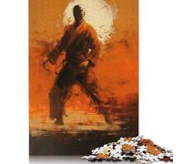 Graceful Karate Art Puzzle for Adults And Teenagers 1000 Pieces Puzzle Jigsaws for Adults Jigsaw Puzzles for Adult 1000pcs (75x50cm)
