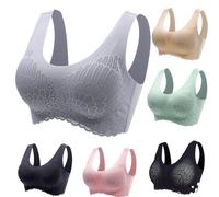 Graceful Lifting Wireless Push-Up Bra - Anti Sagging, UK, Alpha, XL, Regular, Gray