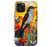 Graceful Mockingbird with Sunset Flora Case for iPhone 11 Pro