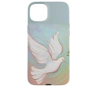 Graceful Peace Dove/pastel/olive branches Case for iPhone 15 Plus