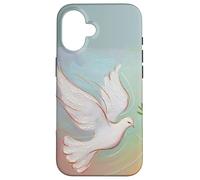 Graceful Peace Dove/pastel/olive branches Case for iPhone 16