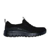 Skechers Women's Graceful Picture Perfect Sneaker, Black, 8 UK