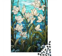 Graceful Snowdrop Flowers 1000 Piece Jigsaw Puzzle for Adults, 52x38cm/1000pcs, Relaxing Indoor Activity, Evening Leisure And Puzzle Lovers