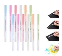 GraceGrip 12PCS Precision Glue Pens - Quick Drying Color Roller Spot Glue Pens for Scrapbooking & Crafting