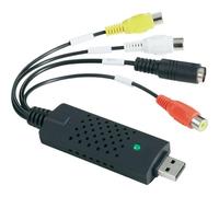 Gracetop VC101 EasyCap USB 2.0 Video Capture Grabber Card from RGB to USB Transfer Cable - For Win 10/8/7/Vista/XP