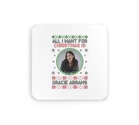 Gracie Abrams Christmas Xmas Festive Novelty Meme Iconic Winter Santa Cute coaster drinks mat drinks coaster tea coffee cute fun funny pretty aesthetic