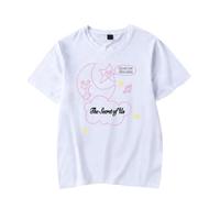 Gracie Abrams The Secret of Us Star and Moon T-Shirt Summer Women Men Tee (XS,White)
