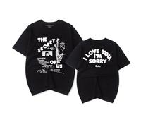 Gracie Abrams The Secret of Us T-Shirt Summer Women Men Tee (XS,Black)