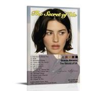 Gracie Abrams The Secret Of UsCanvas Poster Bedroom Decor Landscape Office Room Decor Gift Aesthetic Canvas Print Home Decorations Posters for Room Aesthetic Wall ArtFrame-style08x12inch(20x30cm)