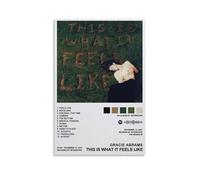 Gracie Abrams This Is What It Feels LikePainting Art Poster Canvas Art Wall Decoration Home Bedroom Aesthetics Painter Living Deco Strong Wall Painting Room DecoratedUnframe-style24x36inch(60x90cm)
